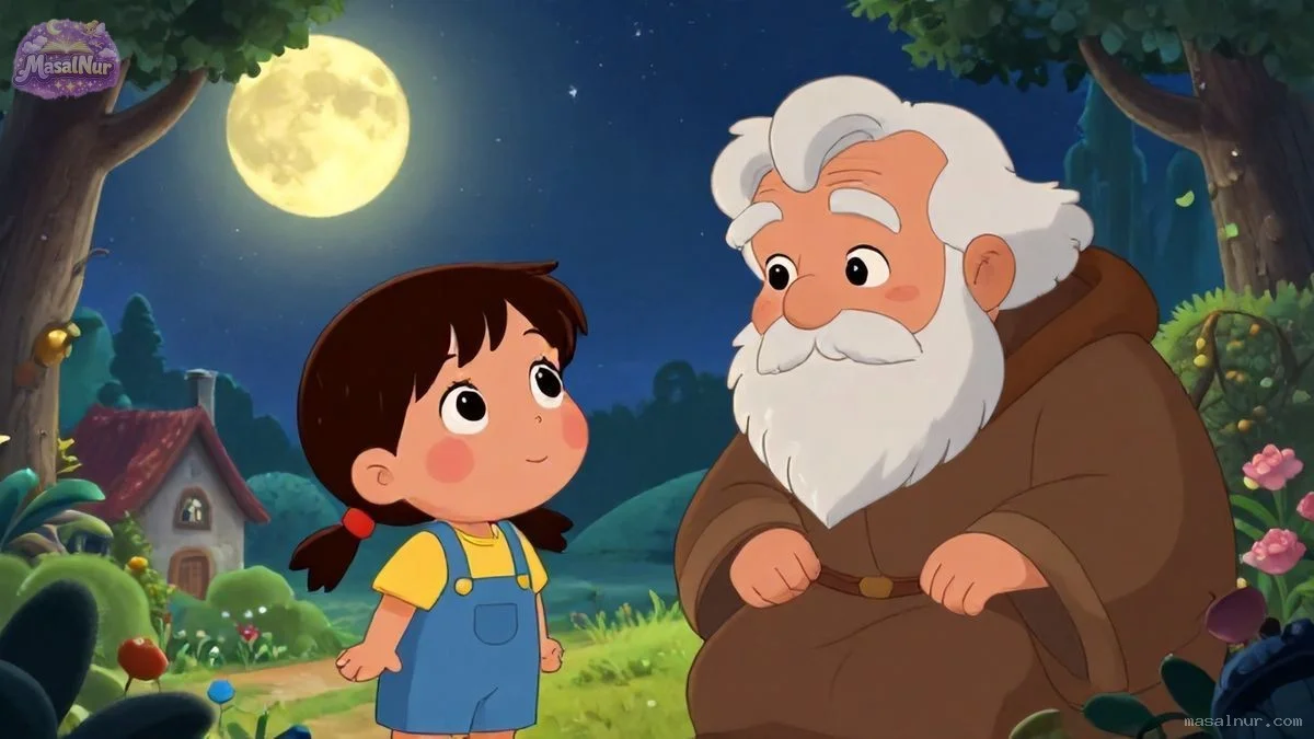 Ay’a Bakan Çocuk Masalından Bir Sahne