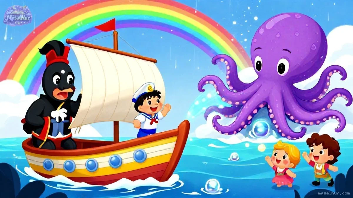 Cesur Denizci - Masal Sonu Sahnesi