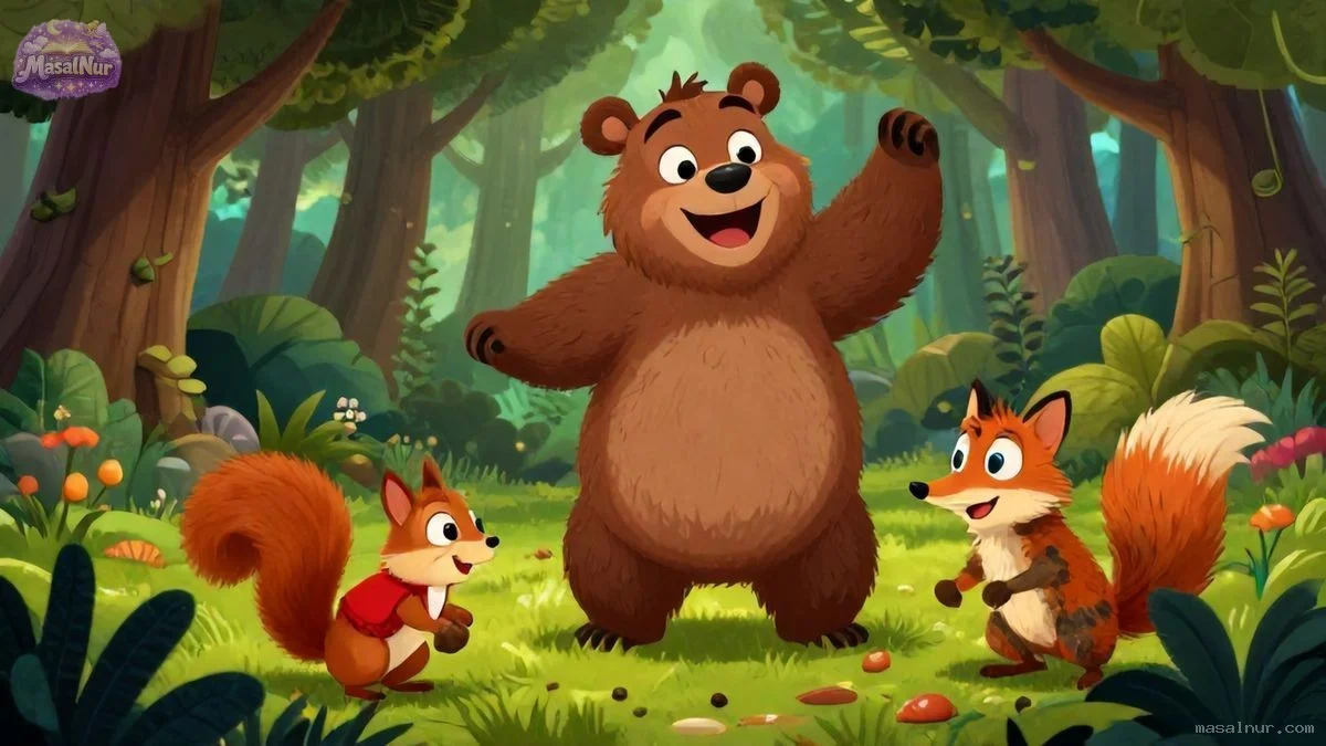 Gülmeyi Seven Ayı - Heyecanlı Bir An