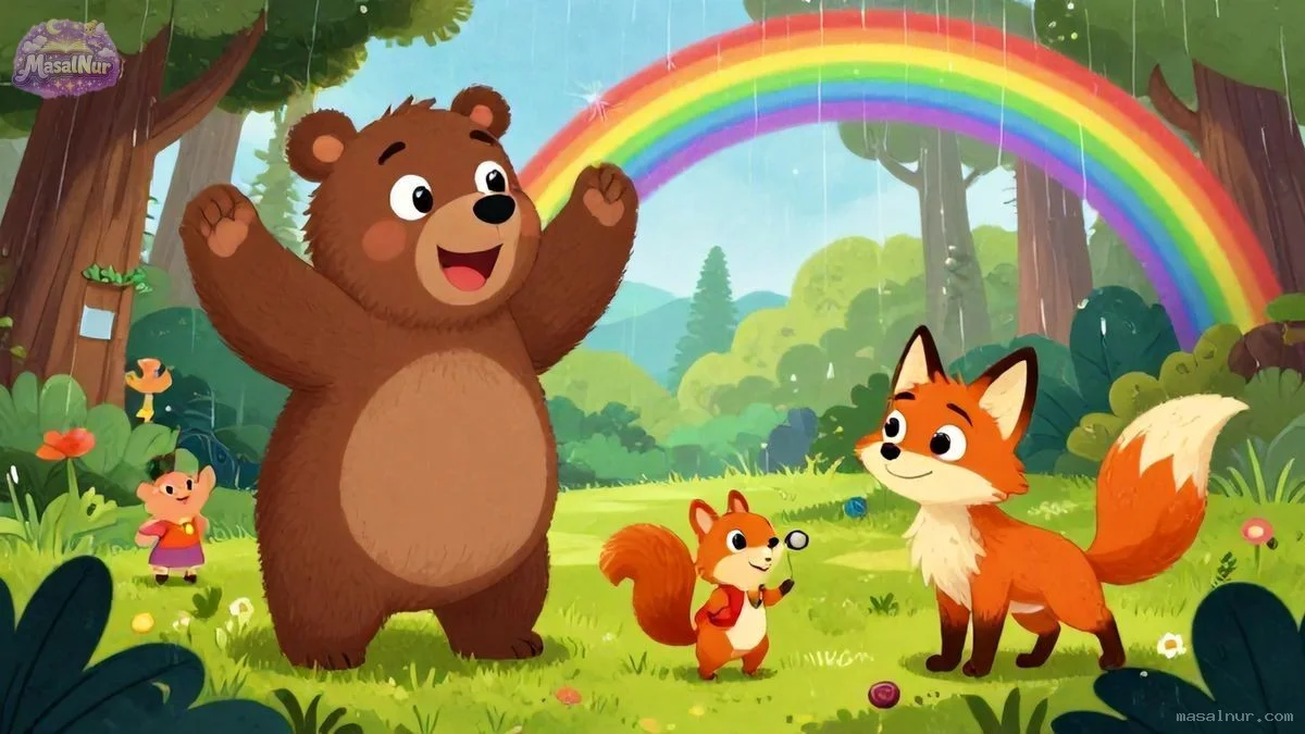 Gülmeyi Seven Ayı - Masal Sonu Sahnesi