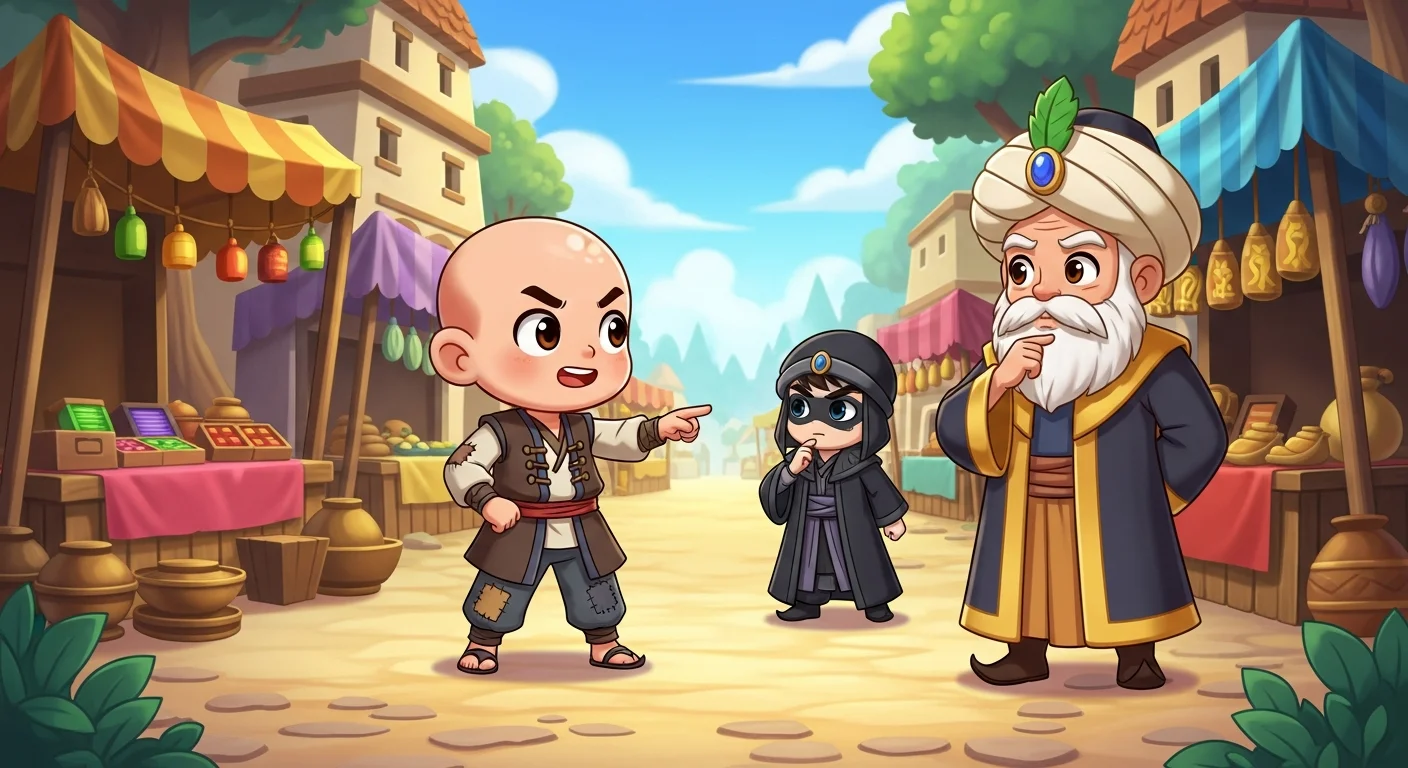 Keloğlan ve Doğru Söz - Karakter İllüstrasyonu