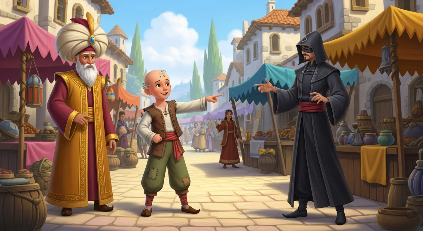 Keloğlan ve Doğru Söz - Macera Sahnesi