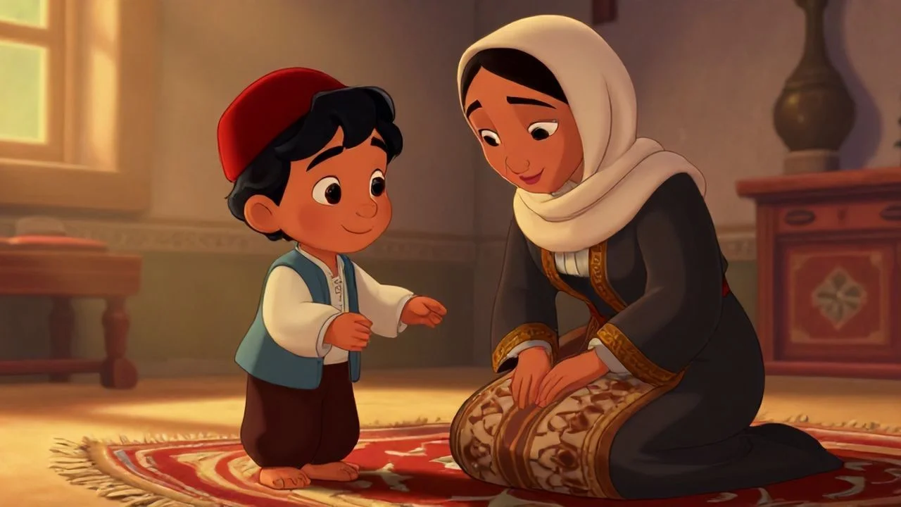 Meraklı Can ve Annesi