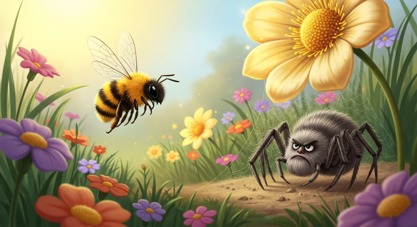 Minik Arının Çiçek Yolculuğu