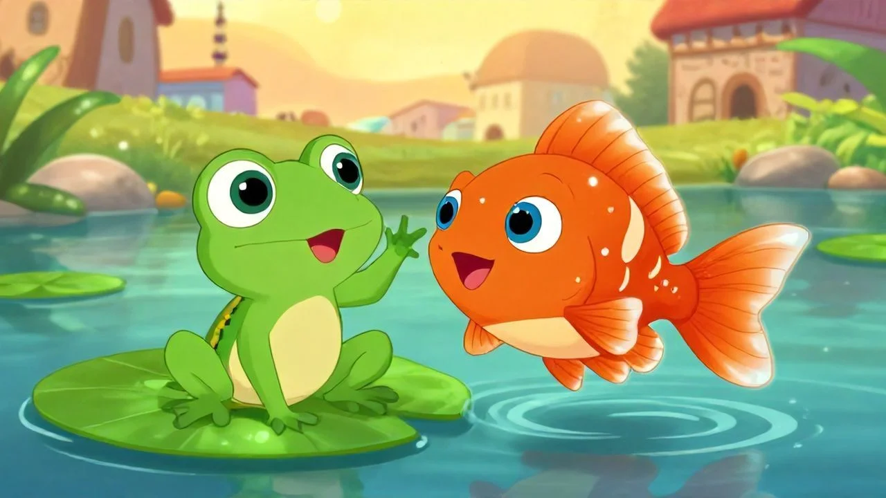 Minik Balığın İlk Arkadaşı