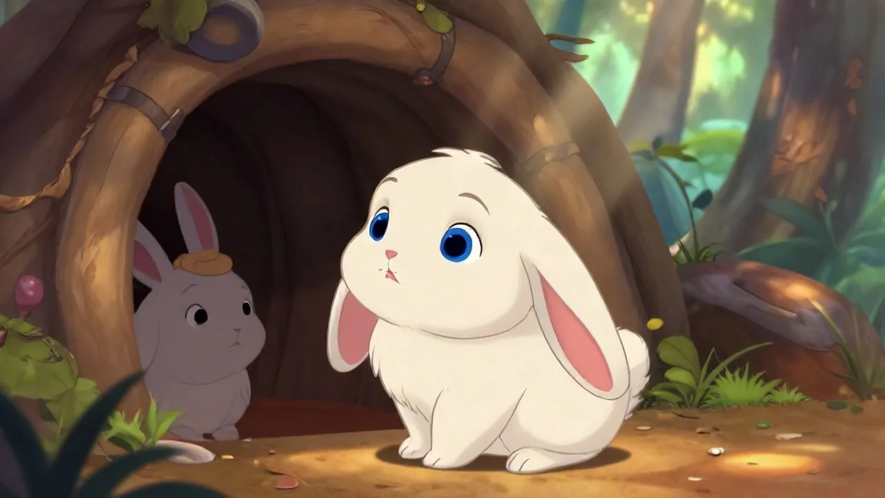 Minik Pofuduk Yuvasından Çıkıyor