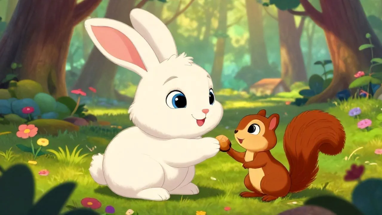 Minik Tavşanın İlk Günü