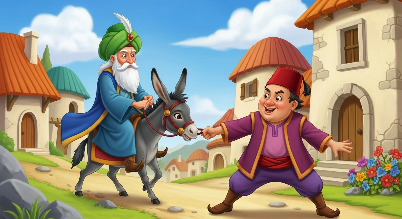 Nasreddin Hoca ve Eşeği - Macera Sahnesi