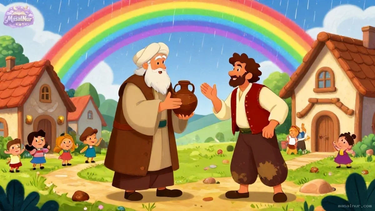 Nasreddin Hoca ve Testi Masalı Mutlu Son