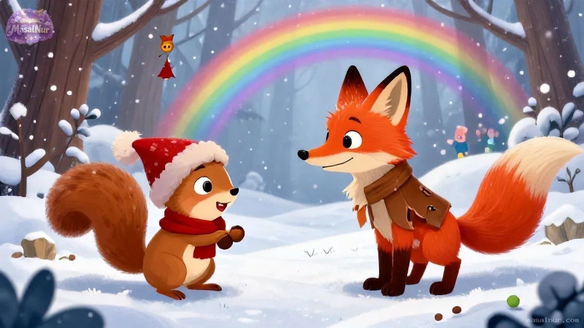 Soğuk Kış Günü - Masal Sonu Sahnesi