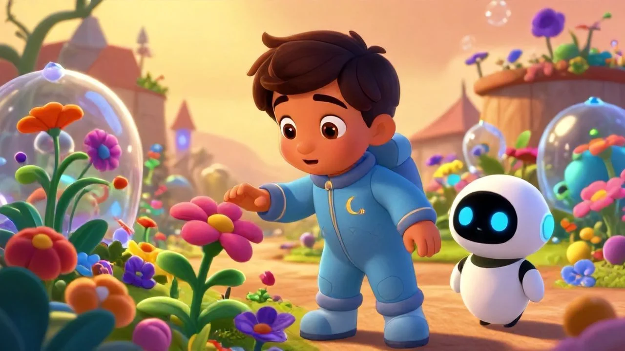 Uzay Bahçesinde Bir Dost