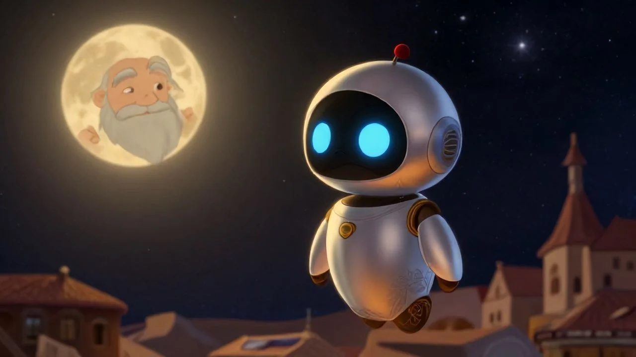 Uzayda Kaybolan Robot ve Ay Dede